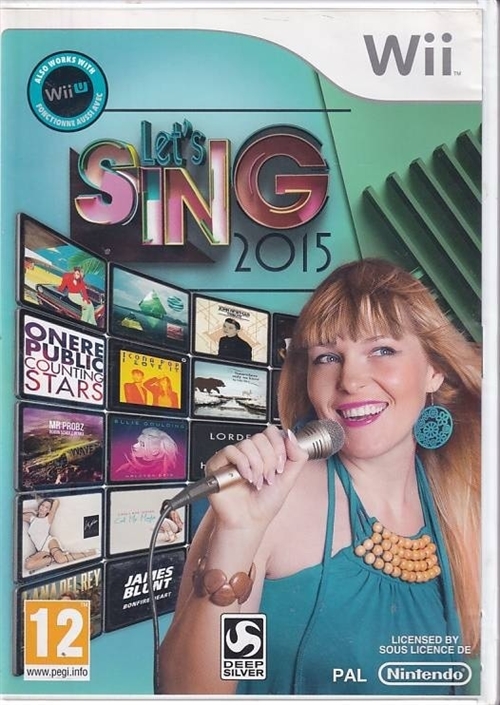 Lets Sing 2015 - Nintendo Wii (B Grade) (Genbrug)